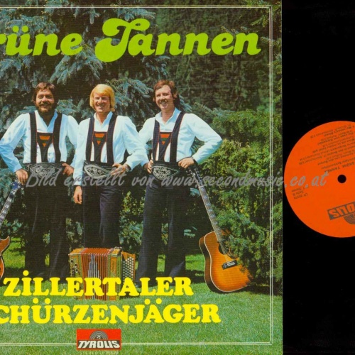 LP-- Zillertaler Schürzenjäger – Grüne Tannen   //  NM /