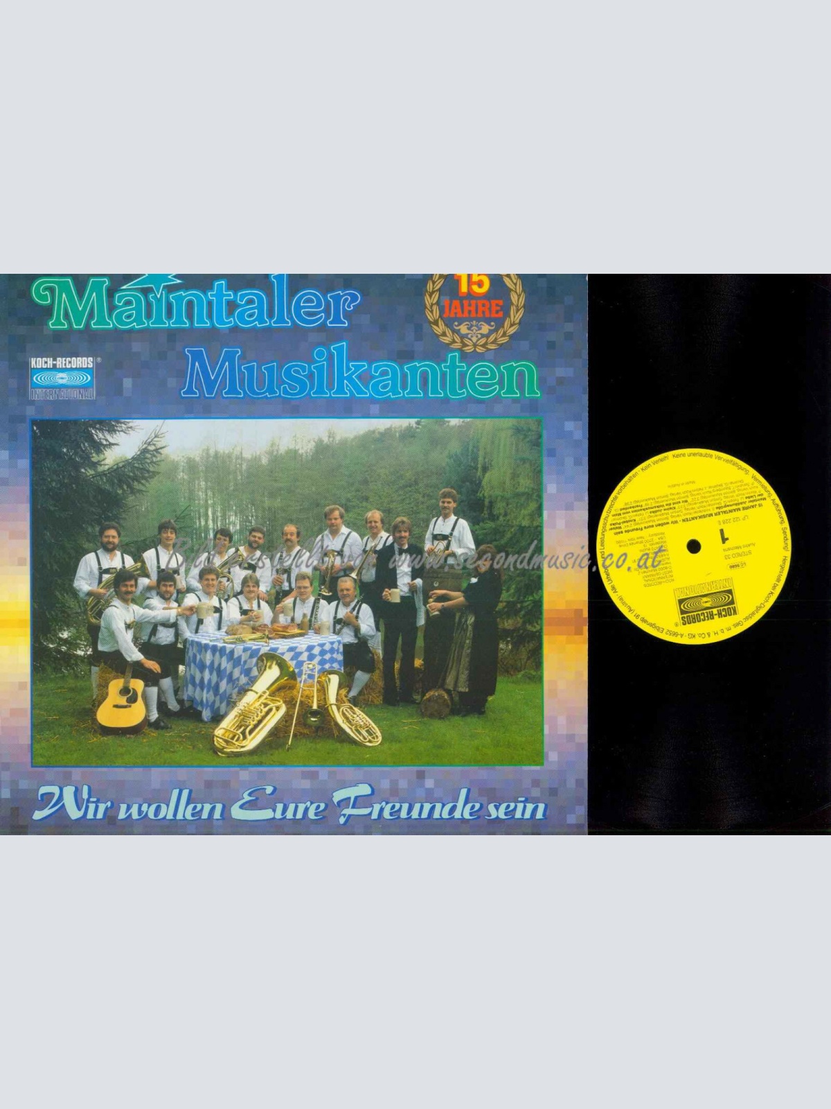 LP--Maintaler Musikanten – Wir Wollen Eure Freunde Sein    // NM