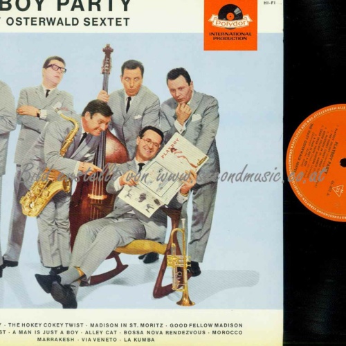 LP--The Hazy Osterwald Sextet – Playboy Party  // NM