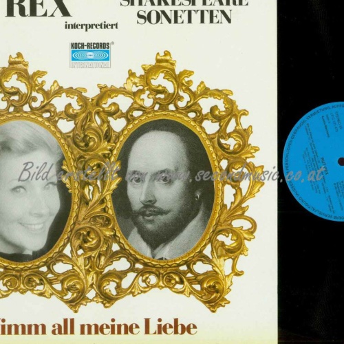 LP--Rut Rex – Interpretiert Shakespeare Sonetten //  NM