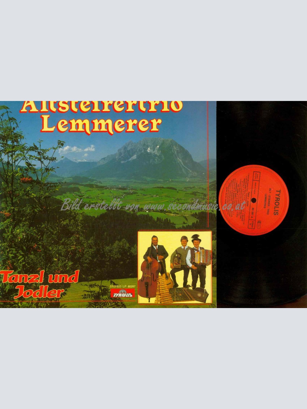 LP--Altsteirertrio Lemmerer – Tanzl Und Jodler //  NM