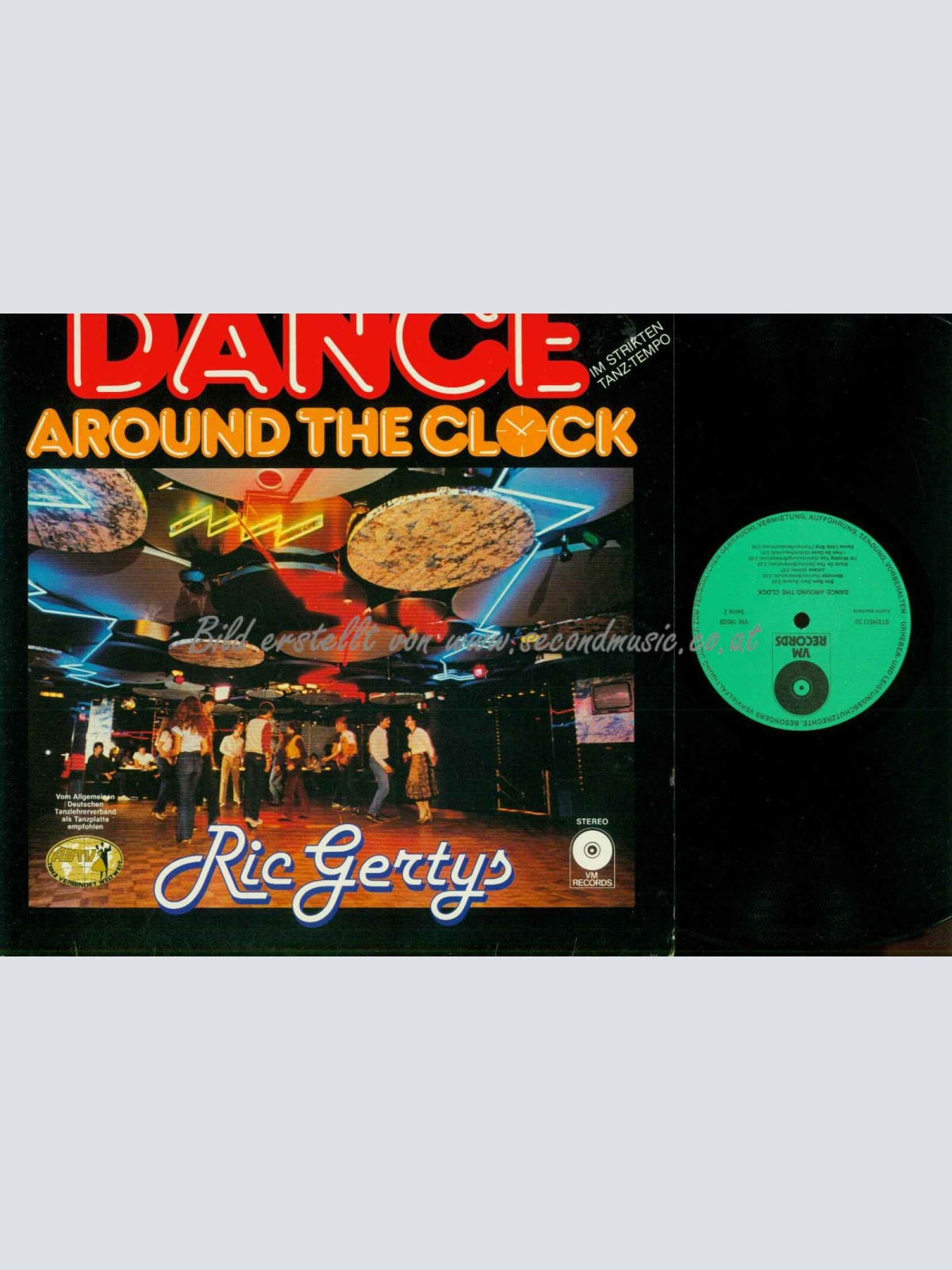 LP--Ric Gerty's – Dance Around The Clock //  NM