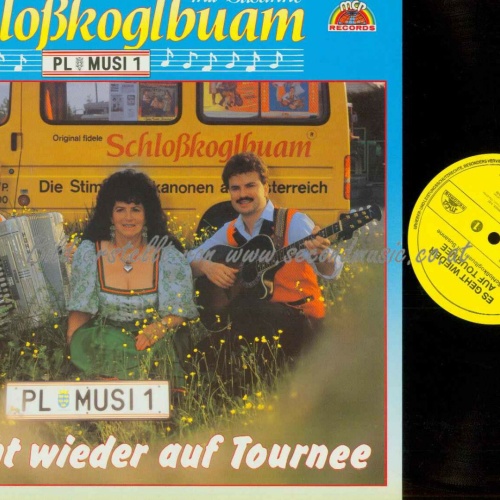 LP-Die Schloßkoglbuam  – Es Geht Wieder Auf Tournee // NM