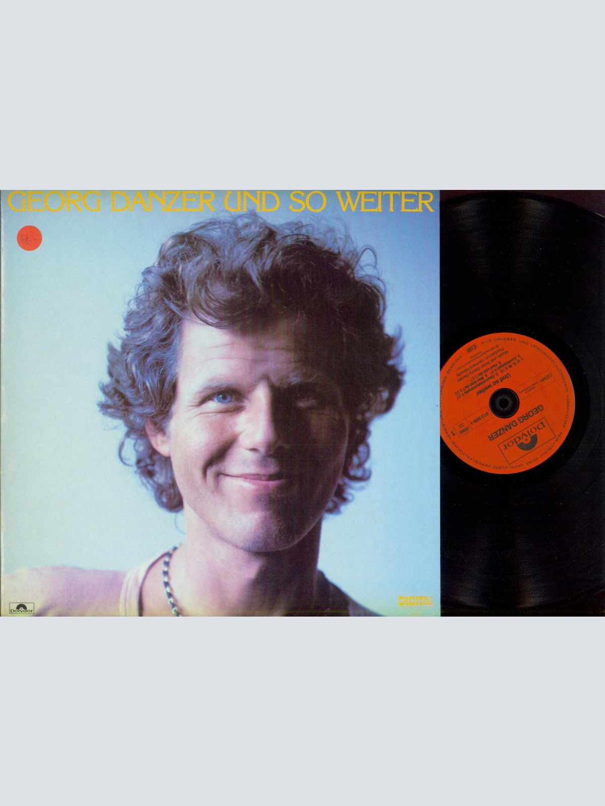 LP--Georg Danzer – Und So Weiter // DE