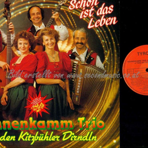 LP--Hahnenkamm Trio Mit Den Kitzbühler Dirndln – Schön Ist Das Leben  //  NM
