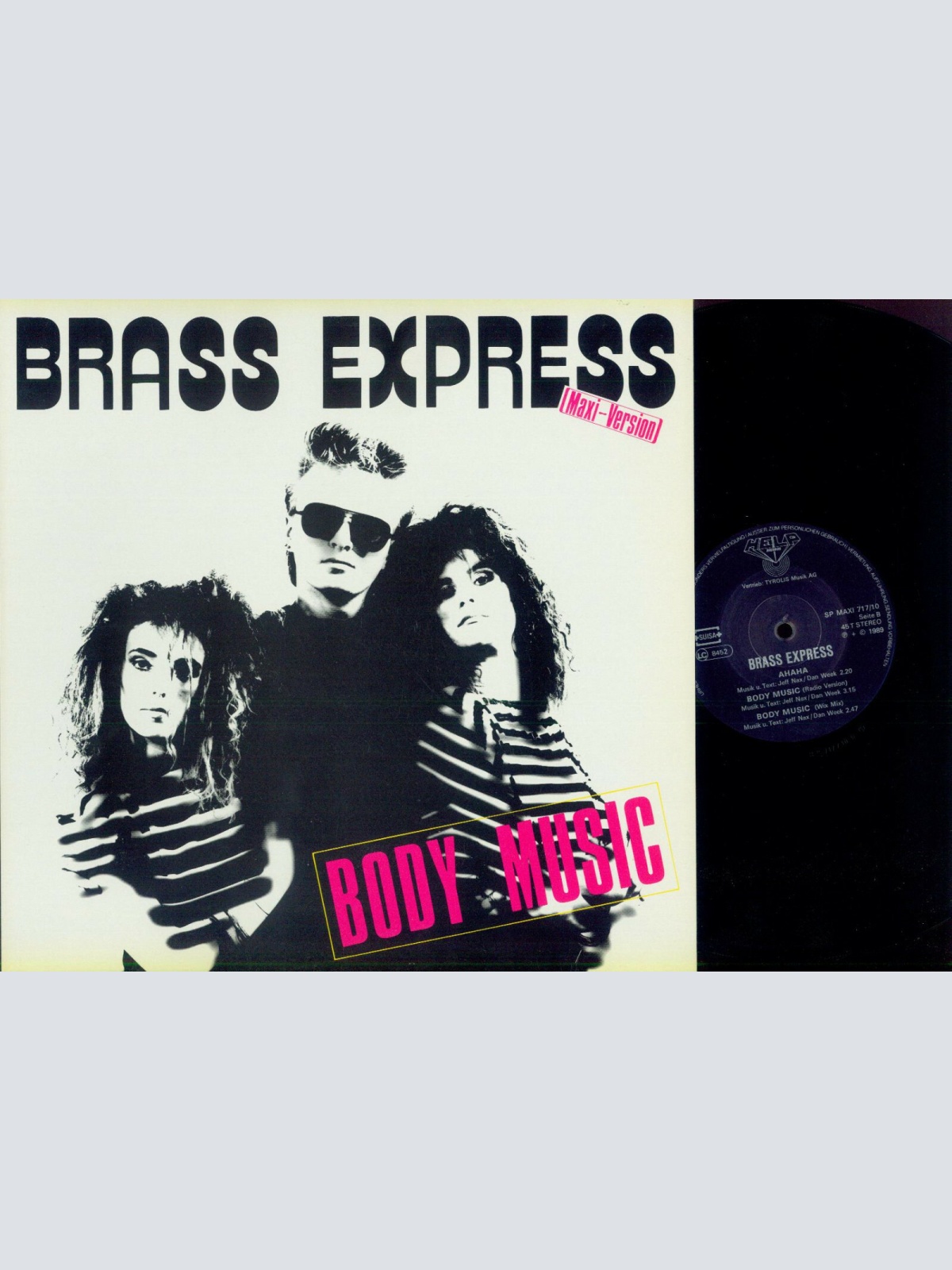 LP- Brass Express – Body Music--Maxi// NM