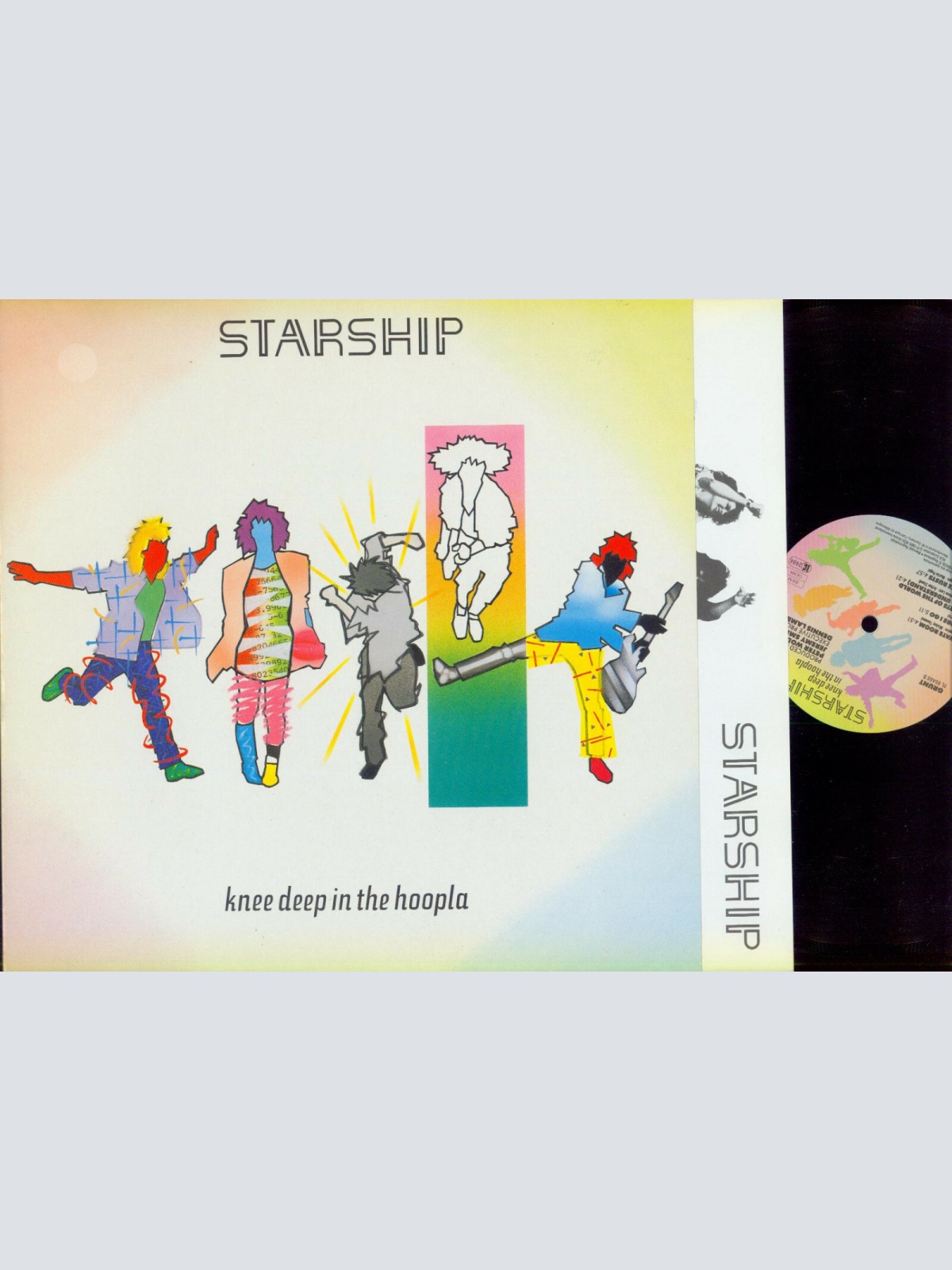 LP--Starship   – Knee Deep In The Hoopla / /OIS
