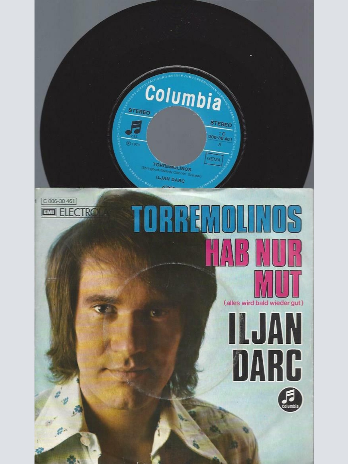 7" Iljan Darc – Torremolinos