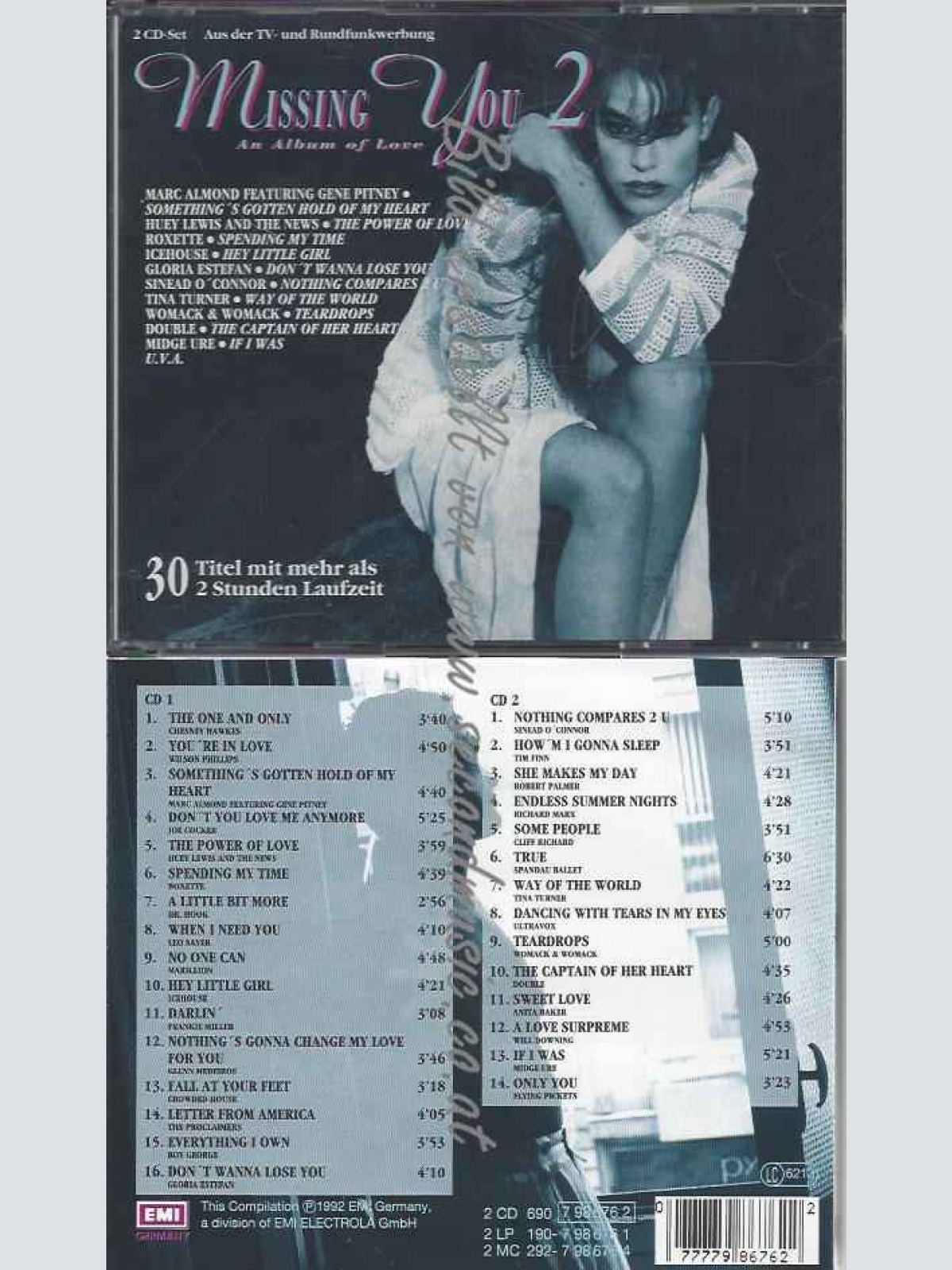 CD--VARIOUS--MISSING YOU VOL.