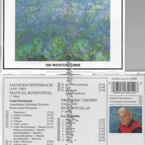 CD--CHOPIN / DELIBES) | --KARAJAN-EDITION:  MEISTERWERKE (OFFENBACH