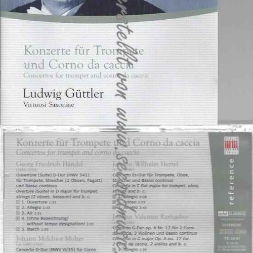 CD--LUDWIG GÜTTLER,  . | --KONZERTE FÜR TROMPETE UND CORNO DA CACCIA