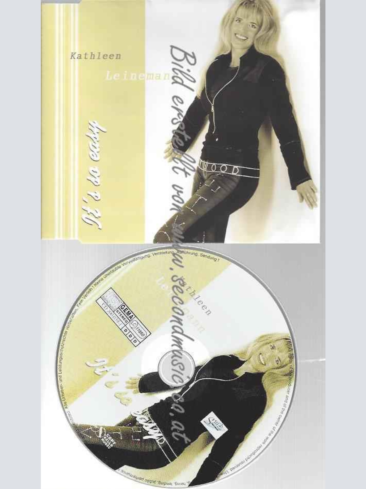 CD-- Kathleen Leinemann --It's so Easy