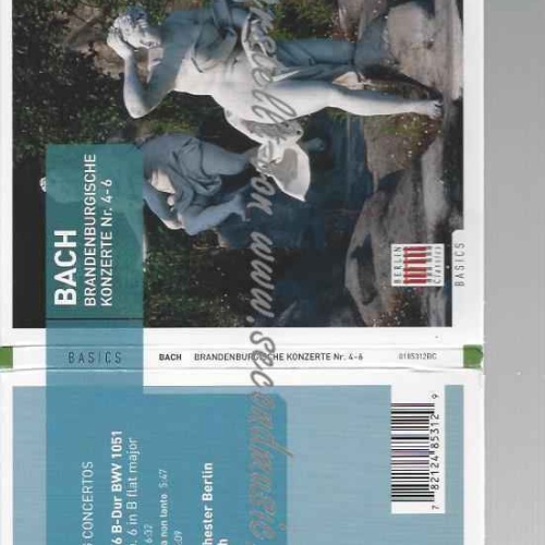 CD-- KOCH,HELMUT, KAMMERORCHESTER BERLIN -BRANDENBURGISCHE KONZERTE -