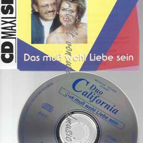 CD--DUO CALIFORNIA | --DAS MUß WOHL LIEBE SEIN ( TRACKS, , INCL. INSTR.)