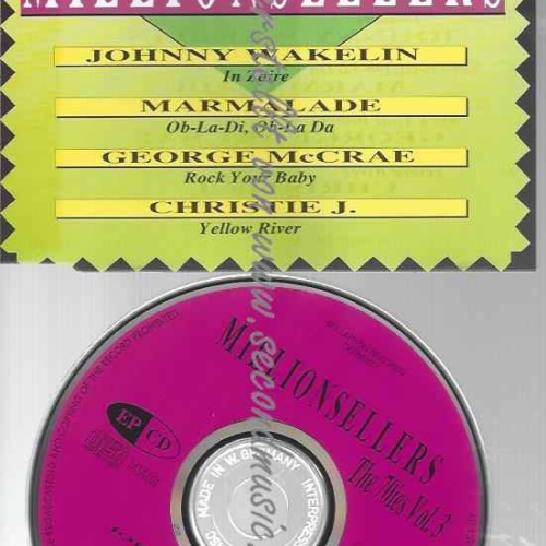 CD--VARIOUS | --MILLIONSELLERS THE IES VOL.3