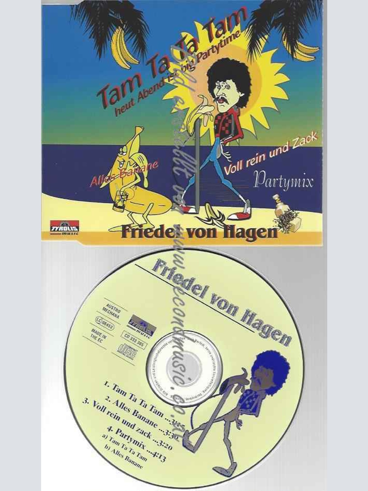 CD--FRIEDEL / HAGEN | --TAM TA TA TAM