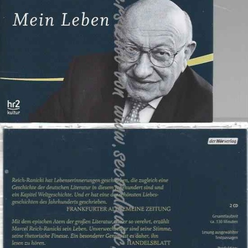 CD--MARCEL REICH --MEIN LEBEN: GELESEN VOM AUTOR