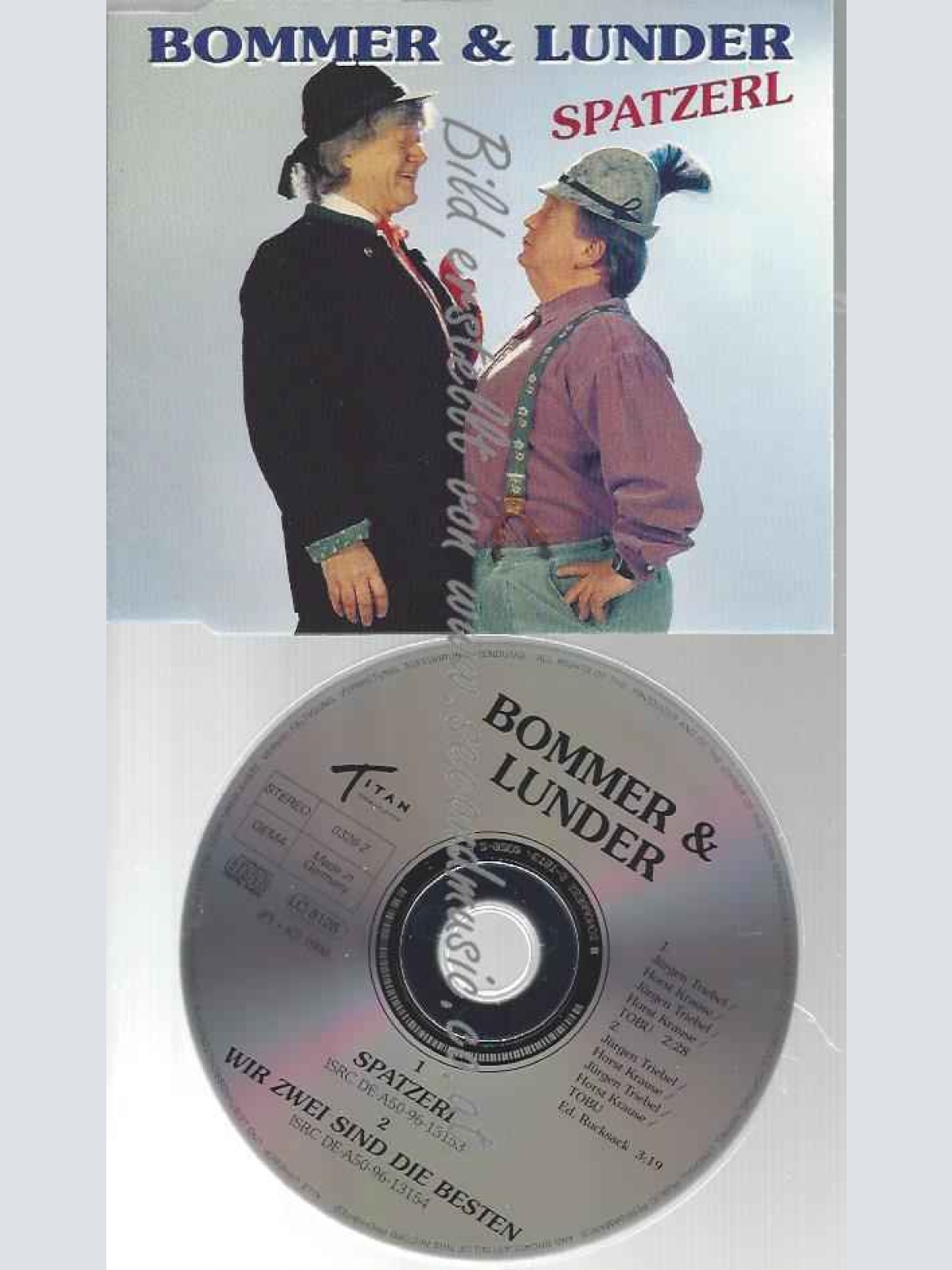 CD--BOMMER & LUNDER--SPATZERL