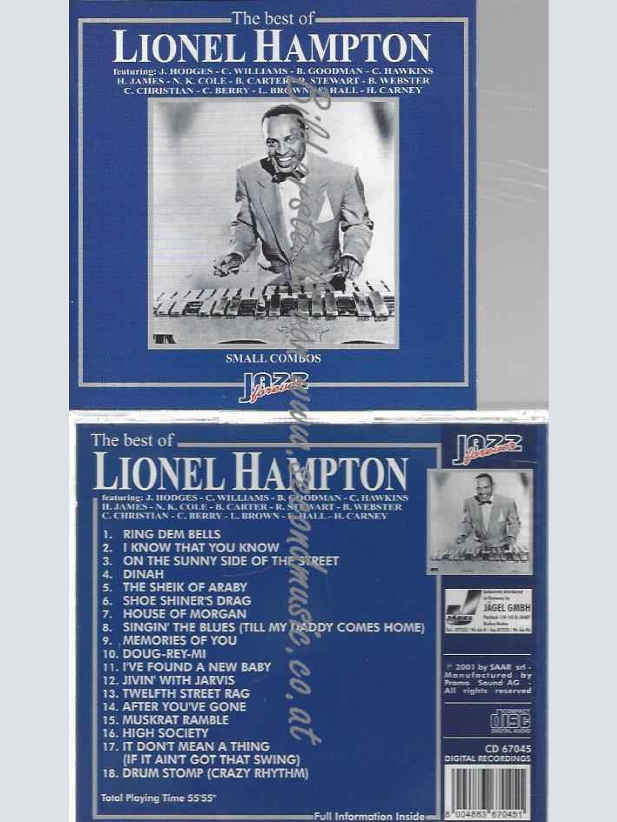 CD--HAMPTON,LIONEL | --BEST OF