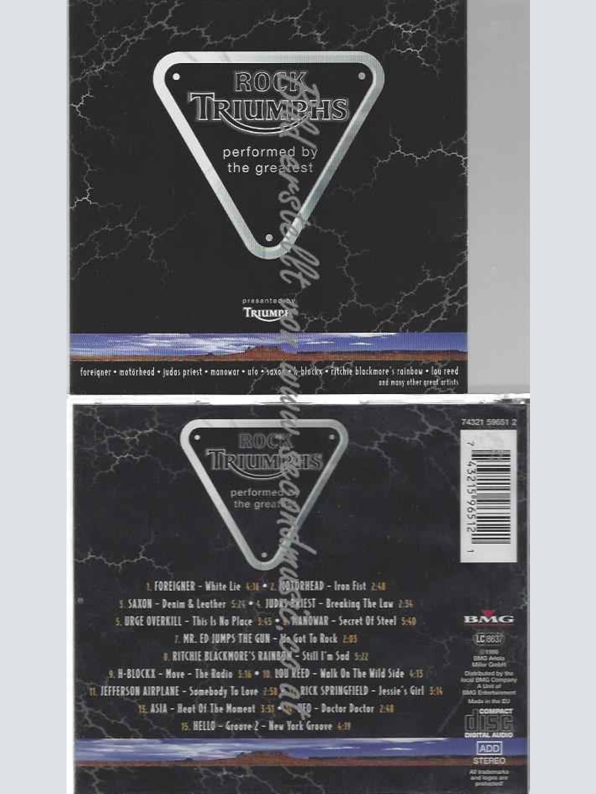 CD--VARIOUS | --ROCK TRIUMPHS