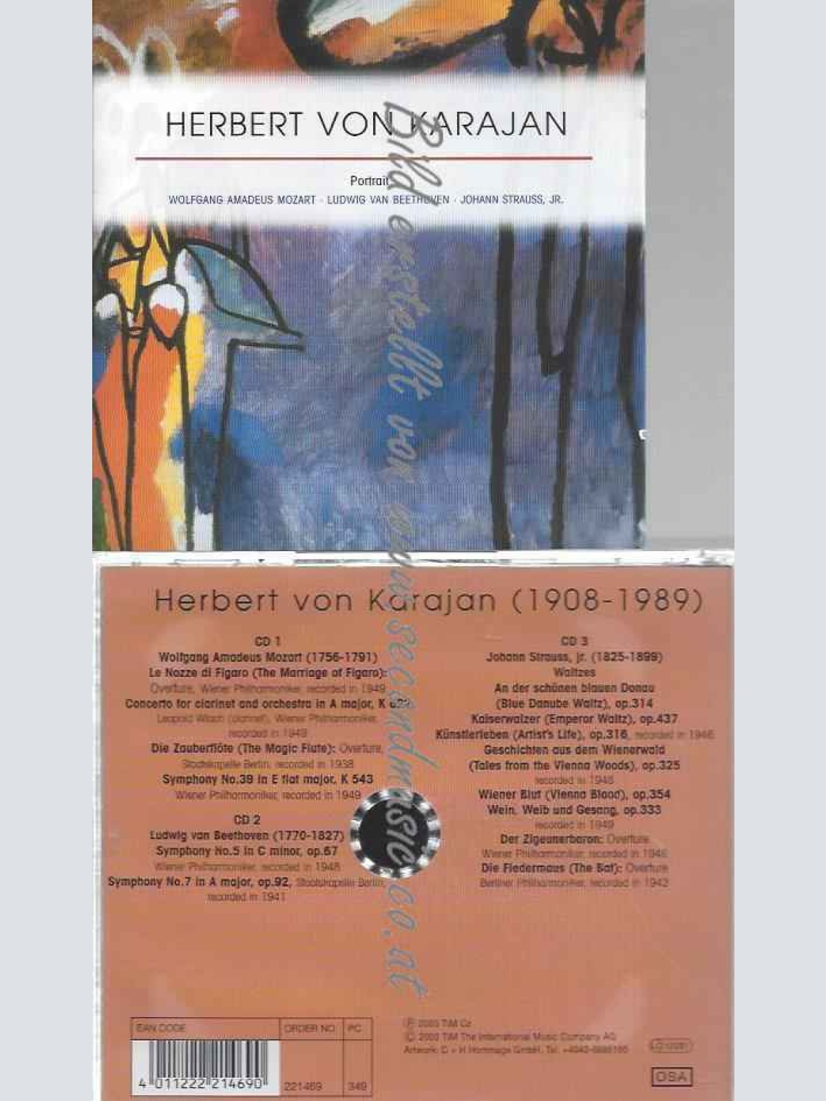 CD--BPO, VPO, ET AL.--PORTRAIT OF KARAJAN