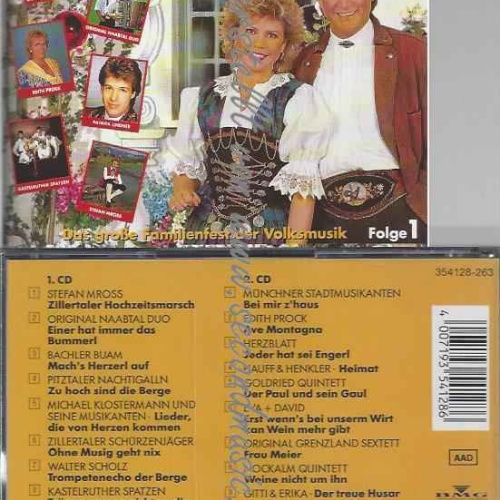 CD--VOLKSMUSIK   | --MARIANNE & MICHAEL PRÄSENTIEREN DIE HEIMATMELODIE FOLGE