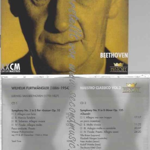CD--   --WILHELM FURTWÄNGELER,