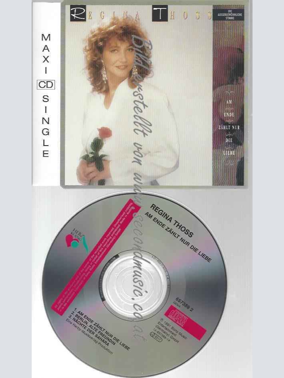 CD--REGINA THOSS--AM ENDE ZÄHLT NUR DIE LIEBE ( TRACKS, )