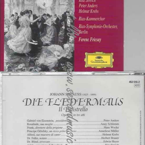 CD--JOHANN STRAUSS--STRAUSS:DIE FLEDERMAUS