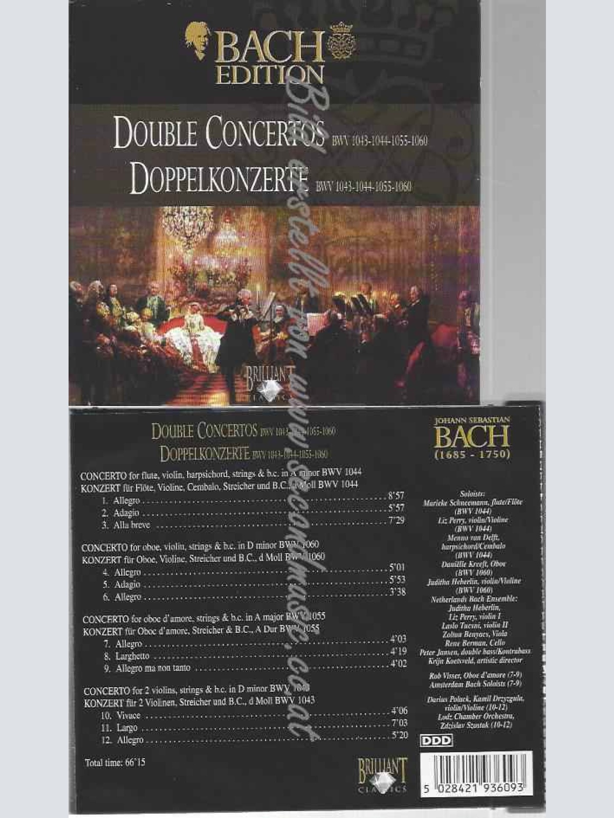 CD--DOPPELKONZERTE BWV ---, /  STERNEN --DOUBLE CONCERTOS