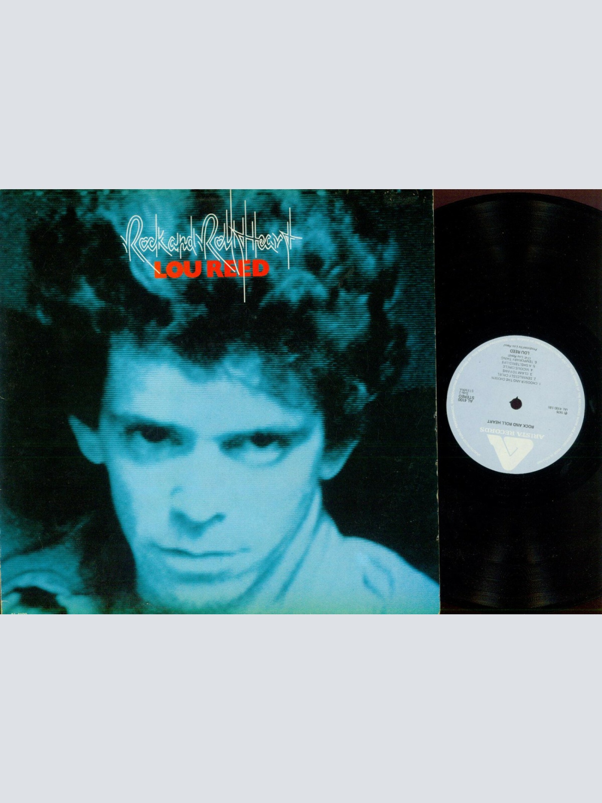 LP--Lou Reed – Rock And Roll Heart / AL 4100