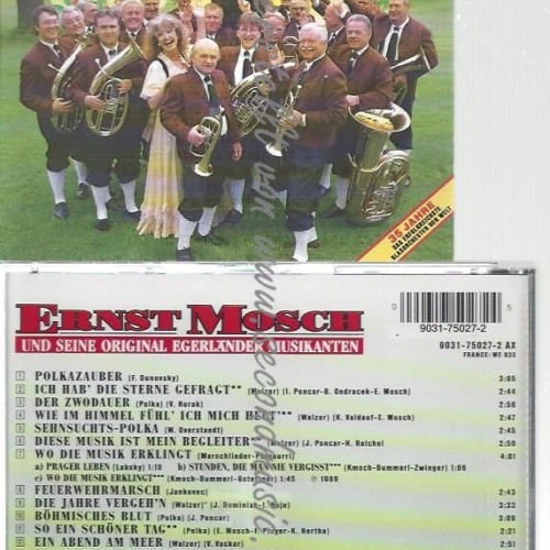 CD--ERNST MOSCH  -    MEIN GRÖßTES FEST DER VOLKSMUSIK -