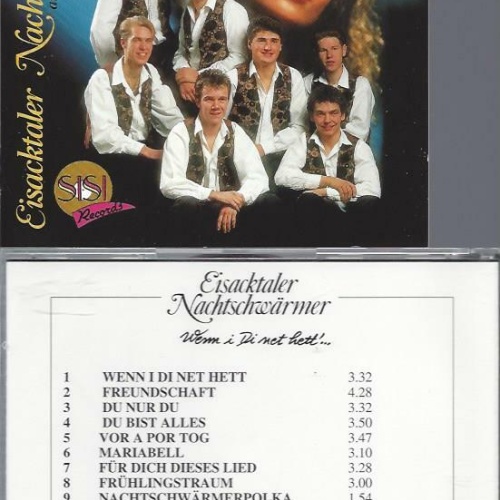 CD--Eisacktaler Nachtschwärmer  -- Wenn i di net hett