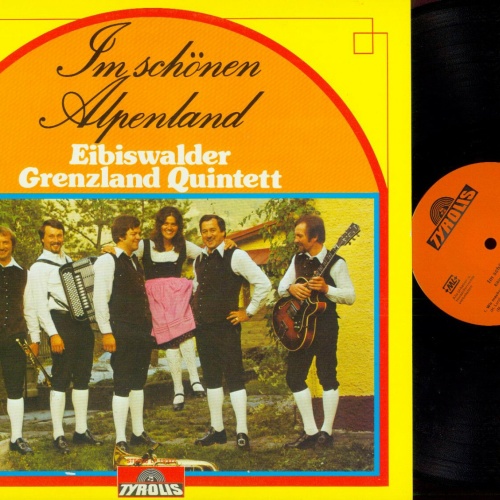 LP-- Eibiswalder Grenzland Quintett -- Im schönen Alpenland // NM