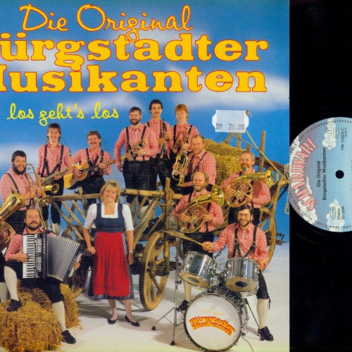 LP--Die Original Bürgstadter Musikanten – Auf Los Geht's Los