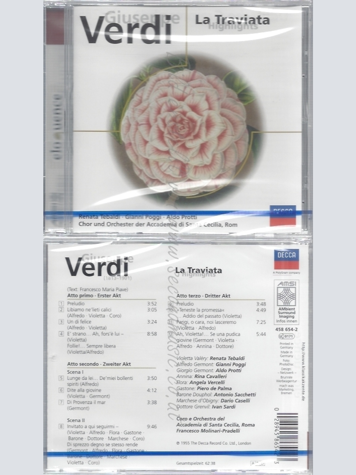 CD--NM-SEALED-TEBALDI, POCCI, MOLINARI-PRADELLI UND OASCR -1998- -- ELOQUENCE -