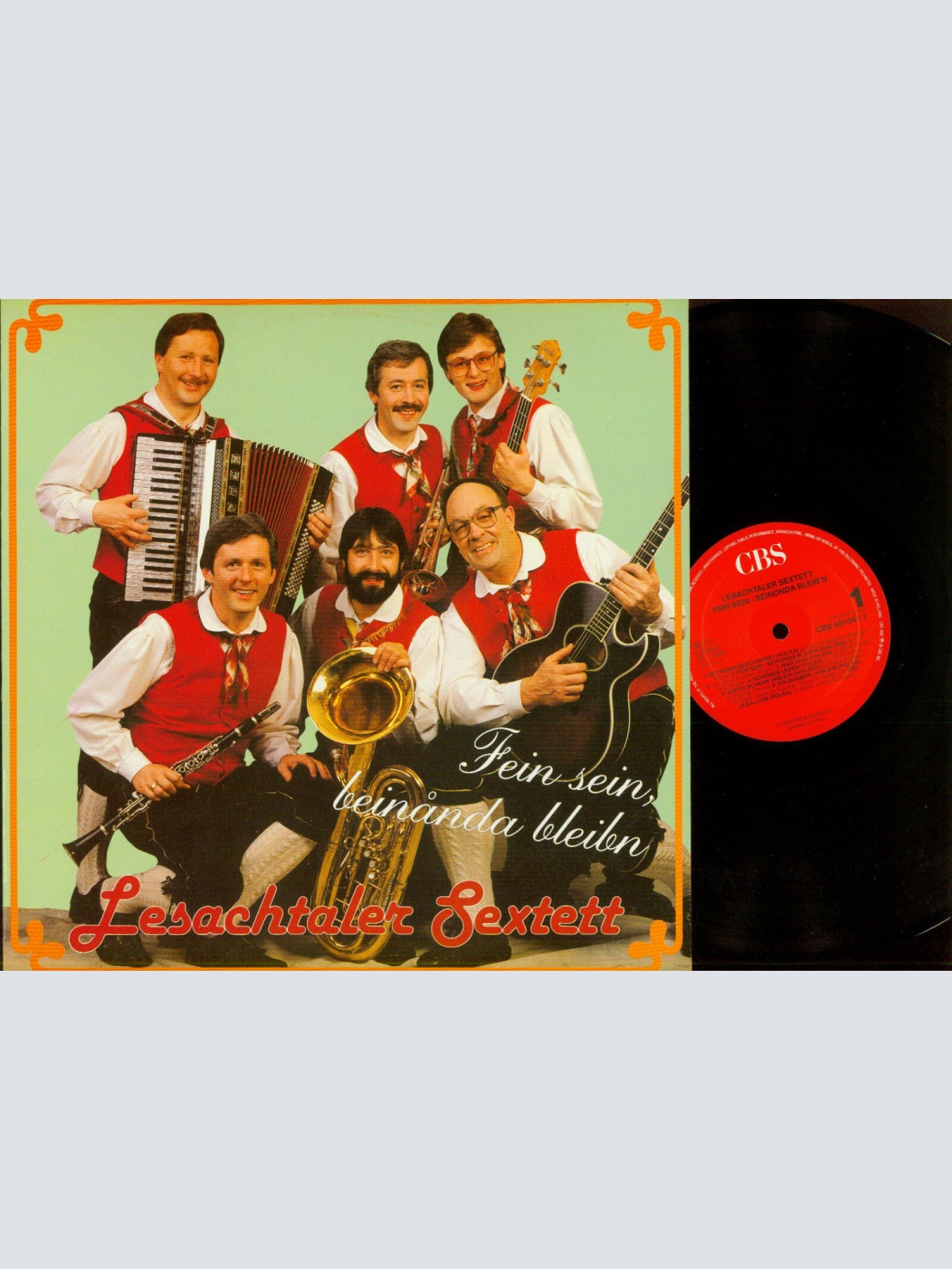 LP-- Lesachtaler Sextett -- Fein sein beinander bleibn   //NM