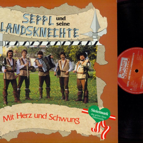 LP-- Seppl Und Seine Landsknechte – Mit Herz Und Schwung  //NM