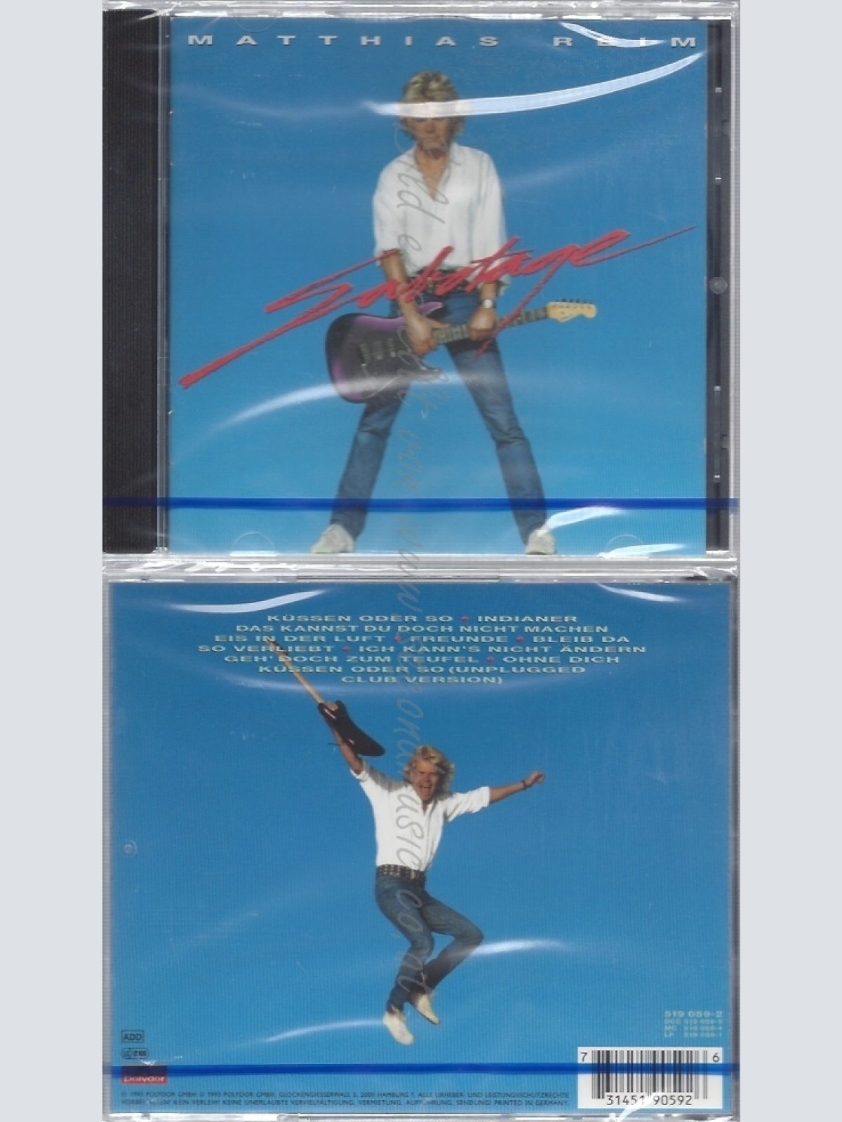 CD--NM-SEALED-MATTHIAS REIM -1993- -- "SABOTAGE"