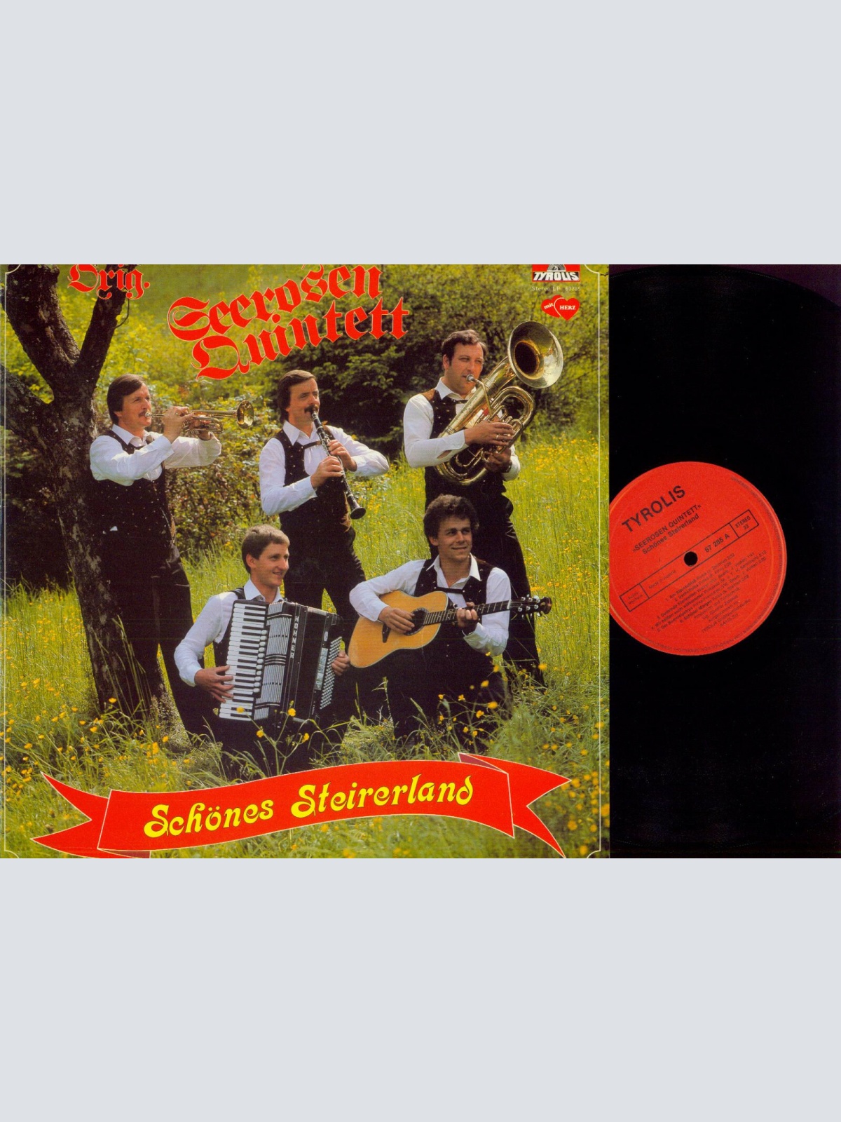 LP-- Seerosen Quintett -- Schönes Steirerland  // NM
