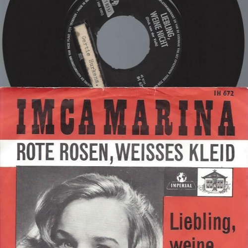 7" Imca Marina – Rote Rosen, Weisses Kleid