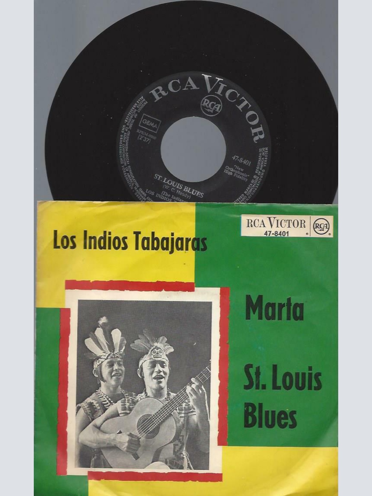 7" Los Indios Tabajaras – Marta