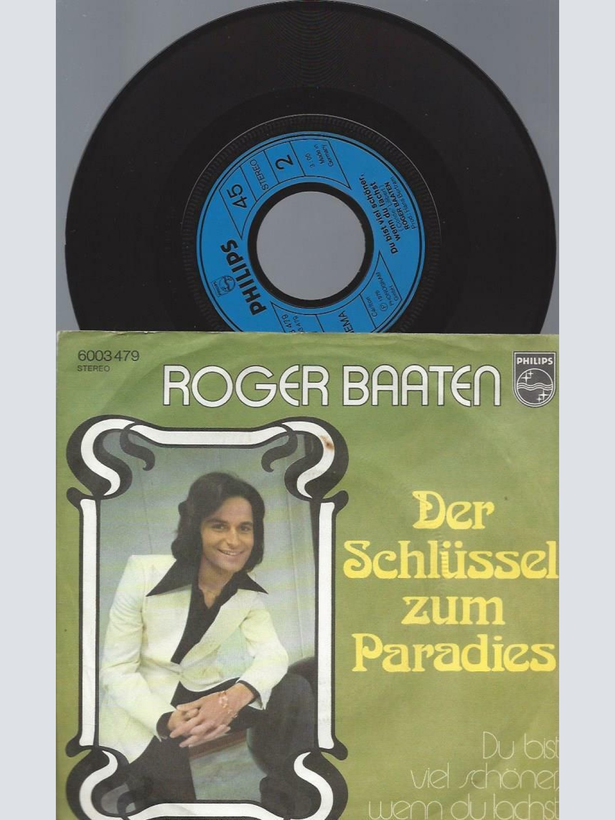 7" Roger Baaten – Der Schlüssel Zum Paradies
