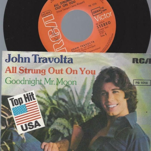 7" John Travolta – All Strung Out On You