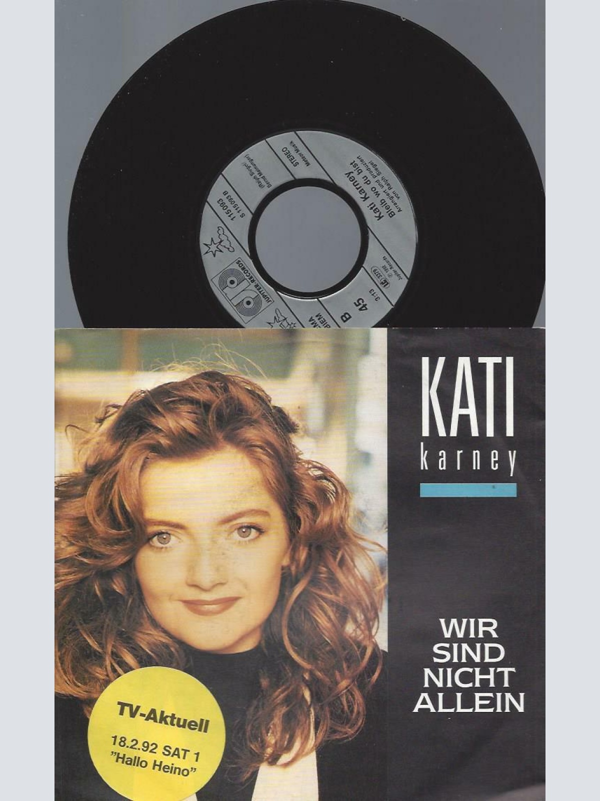 7" Kati Karney – Wir Sind Nicht Allein