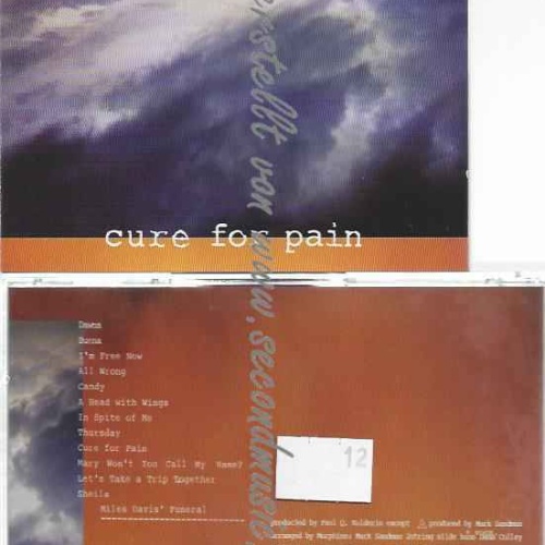 CD--Morphine  --Cure For Pain