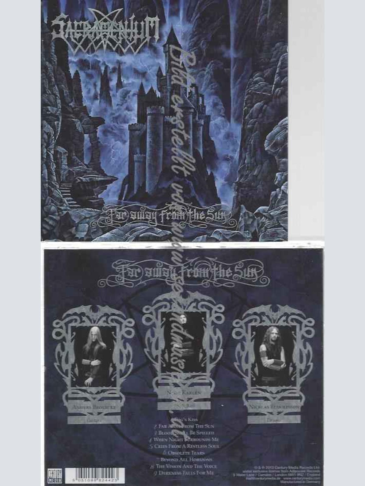 CD--Sacramentum  --Far Away from the Sun