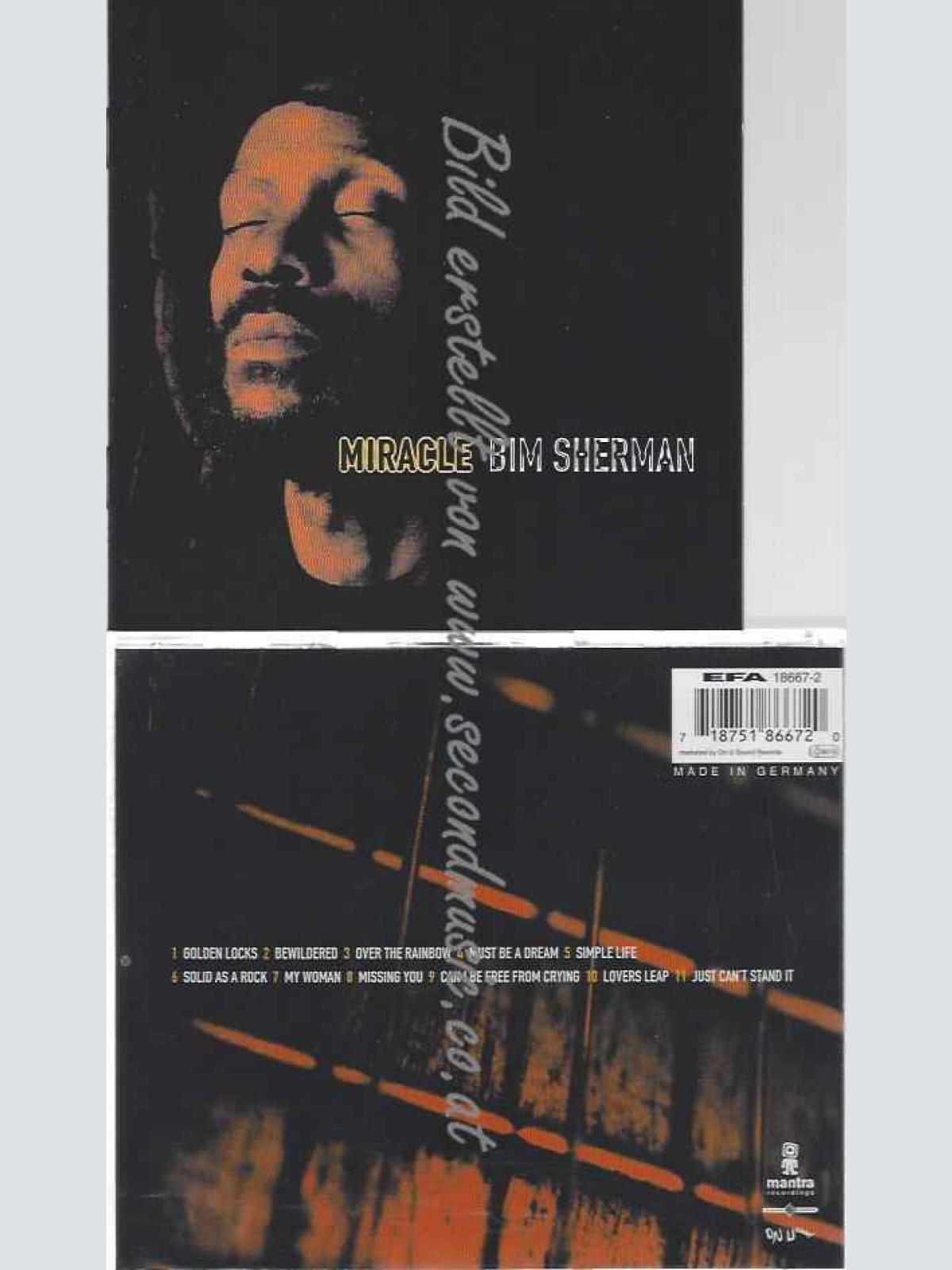 CD--Bim Sherman  --Miracle