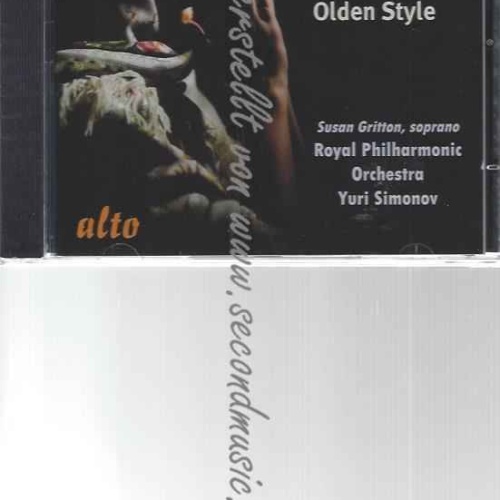 CD--Gritton, Simonov, et al.  --Gorecki Sinfonie 3