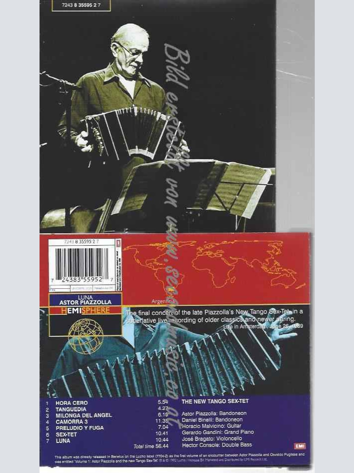 CD--Astor Piazzolla  --La Luna